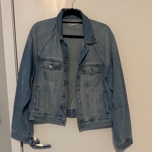 Madewell Light Blue Oversized Jean Jacket